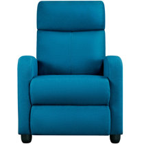 Blue recliners for online sale